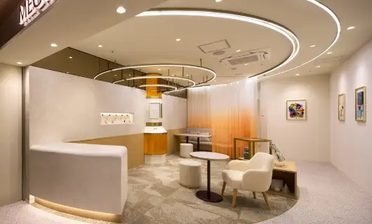 実績：MEGRÜS 松坂屋名古屋店/大丸東京店