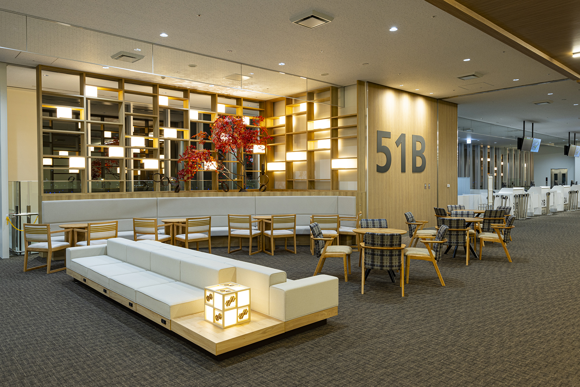 North Concourse in the International Terminal of Fukuoka Airport