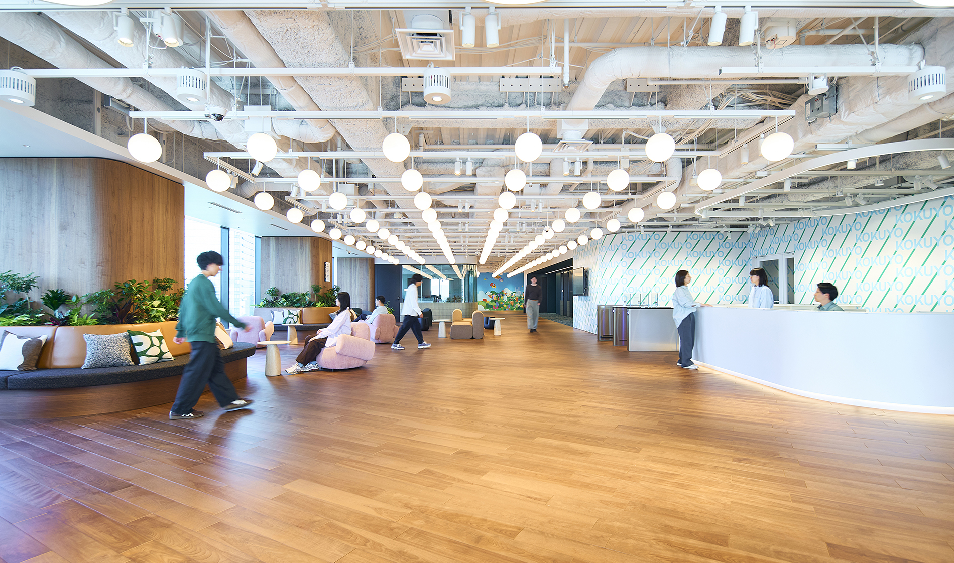 サムネイル:船場、コクヨの新本社「KOKUYO HQ」の空間創造に参画