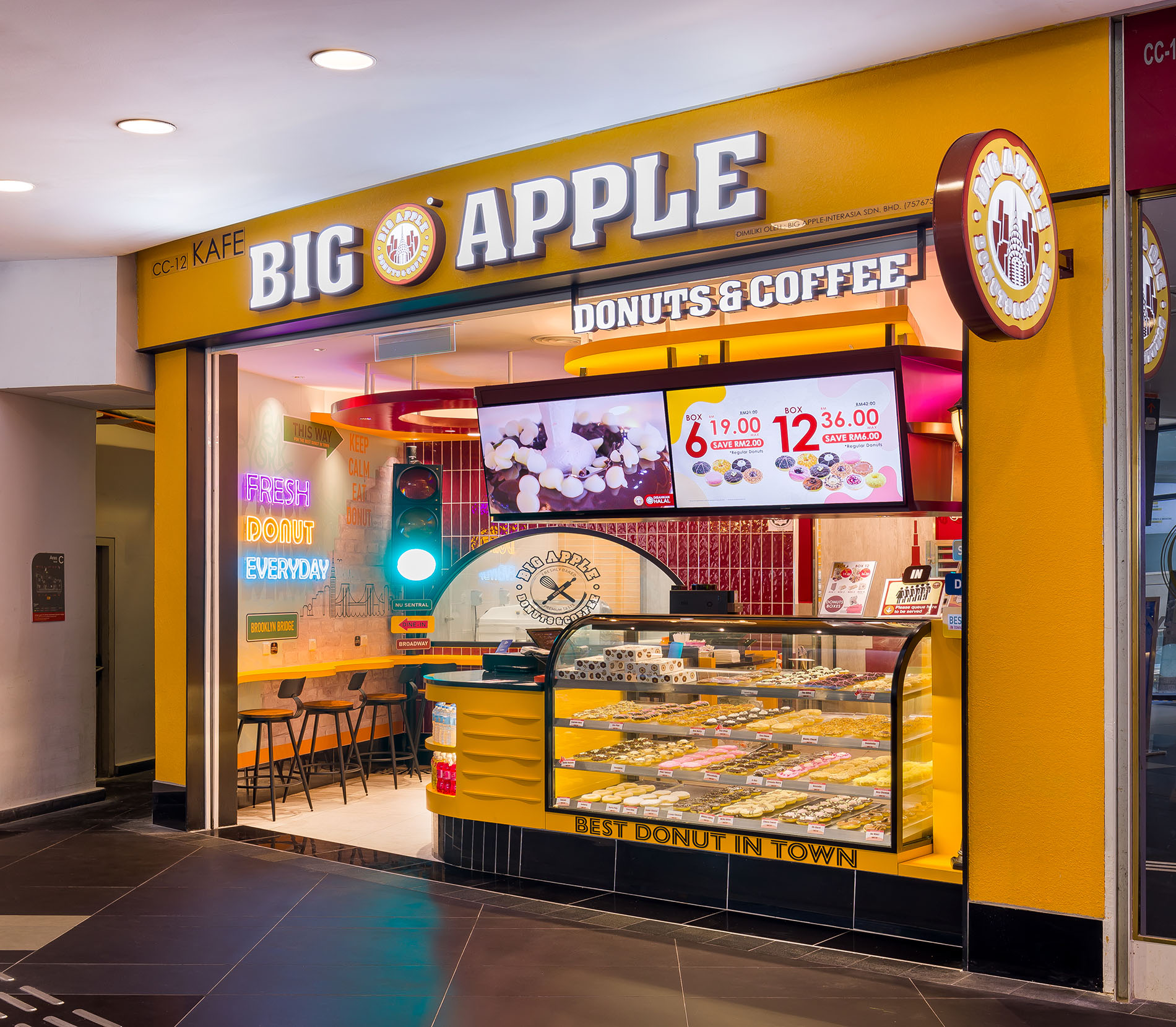 Big Apple Donuts & Coffee　Nu Sentral店